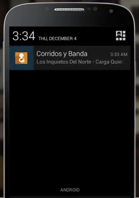 Corridos y Banda android App screenshot 0